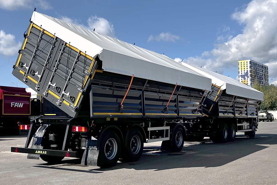 Зерновoз FAW J6 