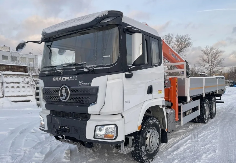 Бортовой автомобиль Shacman X3000 с КМУ Kanglim KS 1256 Gll